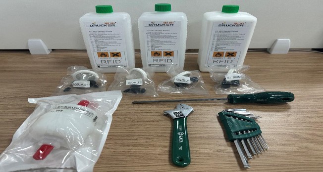 德力科喷码机过滤器保养更换 （...